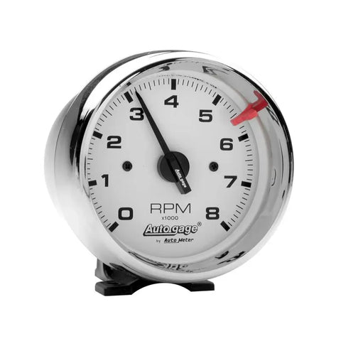 Autometer 3-3/4" 0-8000 RPM Pedestal Tachometer Gauge Auto Gage | Universal (2304)