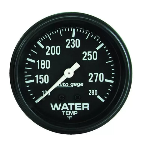 Autometer 2-5/8" 100-280 °F Water Temperature Gauge Auto Gage | Universal (2313)
