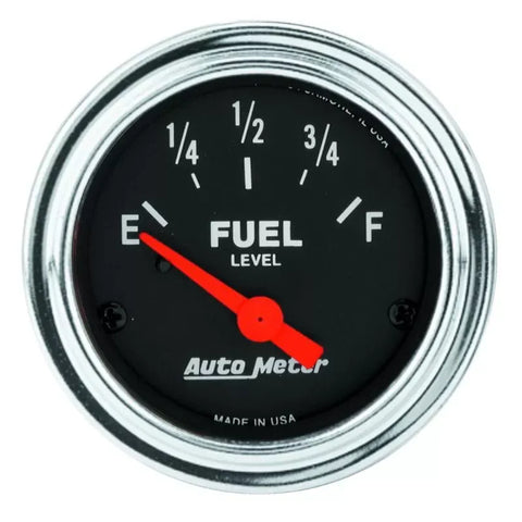 Autometer 2-1/16" 0-30 Ω Fuel Level Gauge GM | Universal (2517)