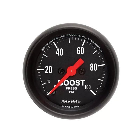 Autometer 2-1/16" 0-100 PSI Boost Gauge Z-SERIES | Universal (2618)