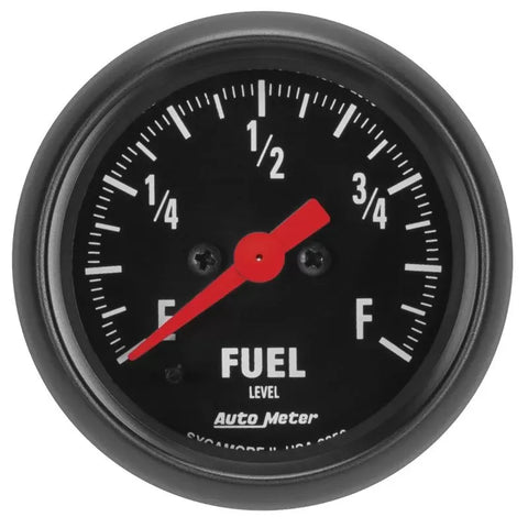 Autometer 2-1/16" Programmable 0-280 Ω Fuel Level Gauge Z-SERIES | Universal (2656)