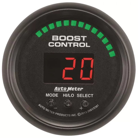 Autometer 2-1/16" 30 IN HG/30 PSI Boost Controller Gauge Z-SERIES | Universal (2681)