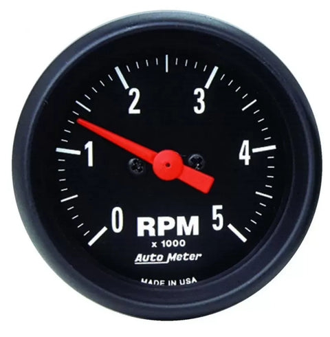 Autometer 2-1/16" 0-5000 RPM Tachometer Gauge Z-SERIES | Universal (2697)