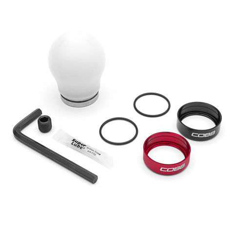 Cobb Tuning Weighted Shift Knob | Subaru BRZ / Scion FR-S / Toyota GT-86/GR86 / Ford Focus ST/RS / Fiesta ST (291360/291370)