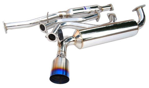 Invidia N1 Catback Exhaust w/Titanium Tip | 1988-1991 Honda Civic EF9 Hatch-back (HS88HC3GTT)