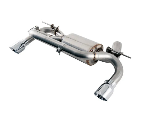 AWE Touring Edition Axle Back Exhaust for BMW F3X 340i / 440i - Chrome Silver Tips (90mm) (3010-32032)