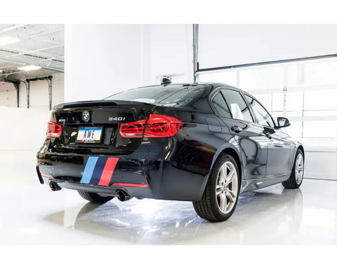 AWE Touring Edition Axle Back Exhaust for BMW F3X 340i / 440i - Chrome Silver Tips (102mm) (3010-32034)