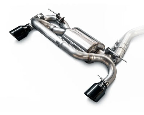 AWE Touring Edition Axle-back Exhaust for BMW F22 M235i / M240i - Diamond Black Tips (102mm) (3010-33034)