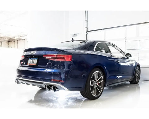AWE Touring Edition Exhaust for Audi B9 S4 - Chrome Silver 102mm Tips (3010-42056)