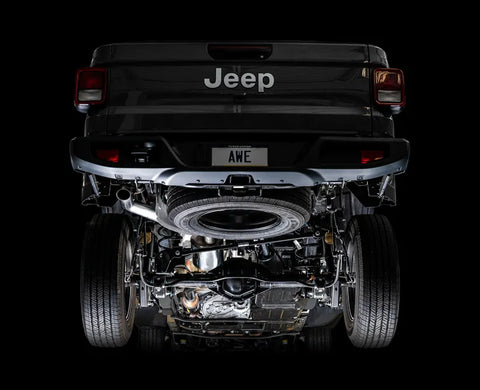 AWE Trail Edition Catback Exhaust for Jeep JT 3.6L (3015-21001)