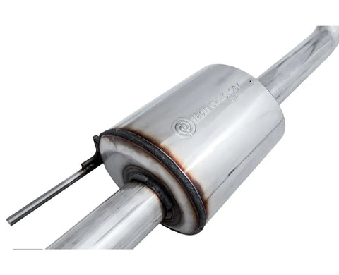 AWE 0FG Single Exit Exhaust for '15-'20 F-150 - 4.5" Diamond Black Tips (3015-23058)