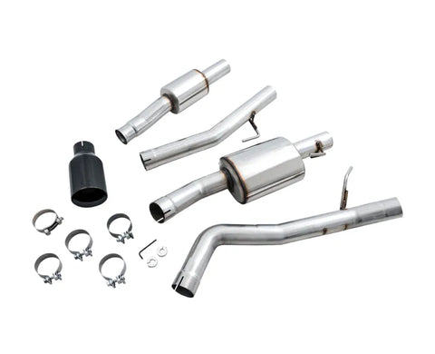 AWE Tread Edition Catback Single-Side Exhaust for Jeep JT 3.6L - Diamond Black Tip (3015-23103)