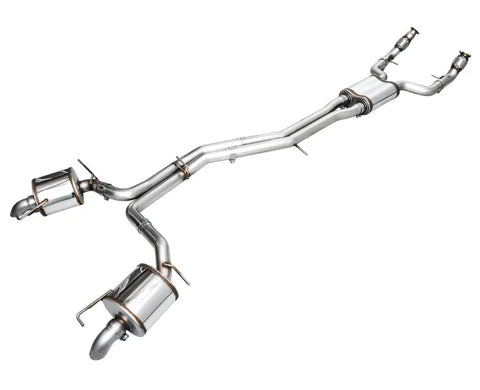 AWE Tuning Touring Edition Exhaust | 3" Diameter | No Tips for C8 Audi A6/A7 3.0T (3015-31003)