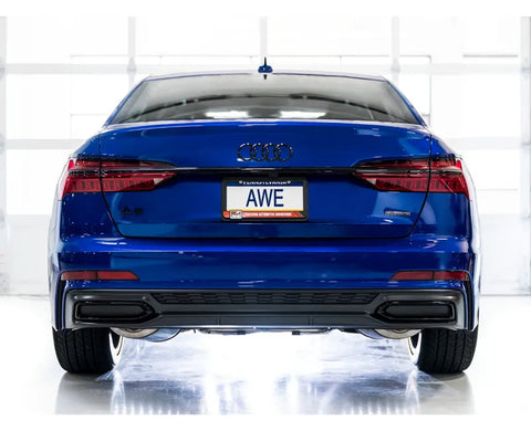 AWE Tuning Touring Edition Exhaust | 3" Diameter | No Tips for C8 Audi A6/A7 3.0T (3015-31003)