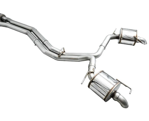 AWE Tuning Touring Edition Exhaust | 3" Diameter | No Tips for C8 Audi A6/A7 3.0T (3015-31003)
