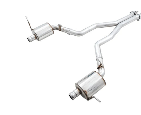 AWE Touring Edition Exhaust for Jeep Grand Cherokee SRT and Trackhawk - for use with stock tips (3015-31017)