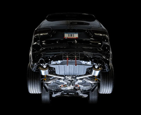 AWE Touring Edition Exhaust for Jeep Grand Cherokee SRT and Trackhawk - for use with stock tips (3015-31017)