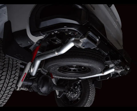 AWE 0FG Catback Split Rear Exit Exhaust for 4th Gen Silverado/Sierra 1500 5.3L (With Bumper Cutouts) - OE Tips (3015-31200)