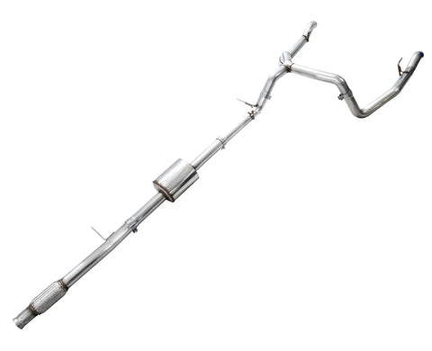 AWE 0FG Catback Split Rear Exit Exhaust for 4th Gen Silverado/Sierra 1500 5.3L (With Bumper Cutouts) - OE Tips (3015-31200)