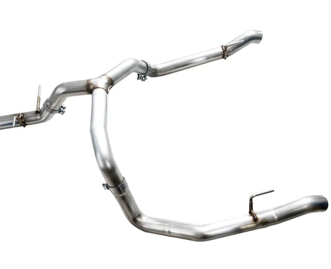 AWE 0FG Catback Split Rear Exit Exhaust for 4th Gen Silverado/Sierra 1500 5.3L (With Bumper Cutouts) - OE Tips (3015-31200)