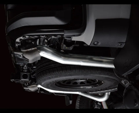 AWE 0FG Catback Split Rear Exit Exhaust for 4th Gen Silverado/Sierra 1500 6.2L (With Bumper Cutouts) - OE Tips (3015-31202)