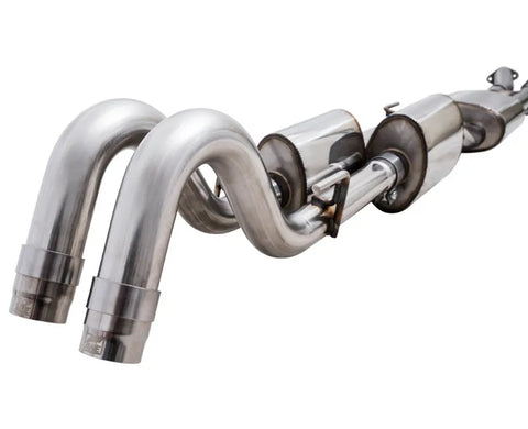 AWE 0FG Exhaust with BashGuard for 3rd Gen Tacoma - No Tips (3015-31826)