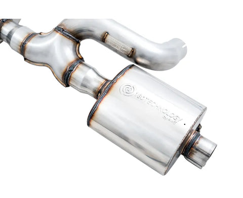 AWE Tread Edition Axleback Dual Exhaust for Jeep JK/JKU 3.6L - Chrome Silver Tips (3015-32003)
