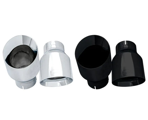 AWE Tread Edition Axleback Dual Exhaust for Jeep JK/JKU 3.6L - Chrome Silver Tips (3015-32003)