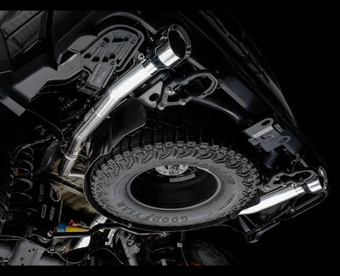 AWE 0FG Catback Exhaust for RAM TRX - Chrome Silver Tips (3015-32004)