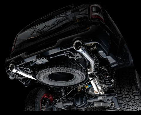 AWE 0FG Catback Exhaust for RAM TRX - Chrome Silver Tips (3015-32004)
