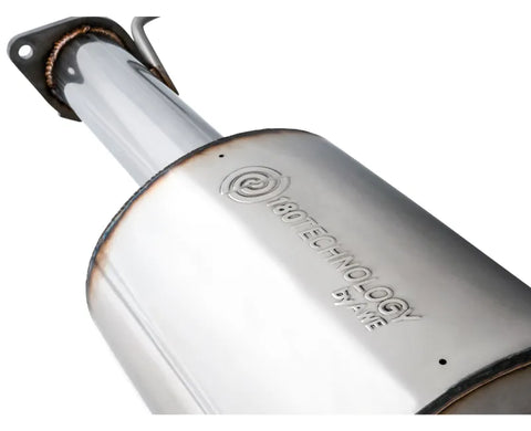 AWE 0FG Dual Rear Exit Catback Exhaust for 5th Gen RAM 1500 5.7L (with bumper cutouts) - Chrome Silver Tips (3015-32005)