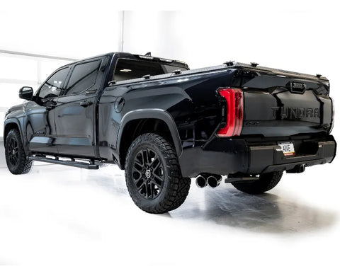 AWE 0FG Exhaust for 3rd Gen Toyota Tundra - Dual Chrome Silver Tips (3015-32063)