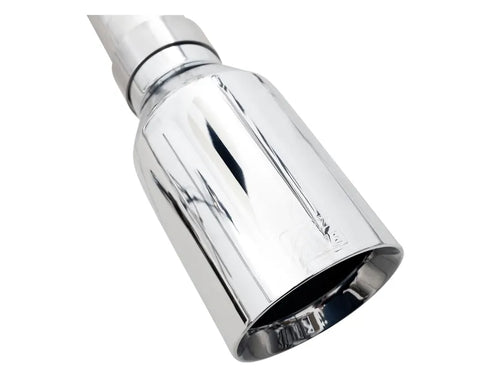 AWE 0FG Dual Split Rear Exhaust for '21+ Ford F-150 - 5" Chrome Silver Tips (3015-32105)