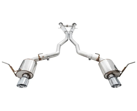 AWE Touring Edition Exhaust for Jeep Grand Cherokee SRT - Chrome Silver Tips (3015-32123)