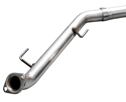 AWE 0FG Exhaust for 4th Gen Toyota Tacoma - Dual Chrome Silver Tips (3015-32254)
