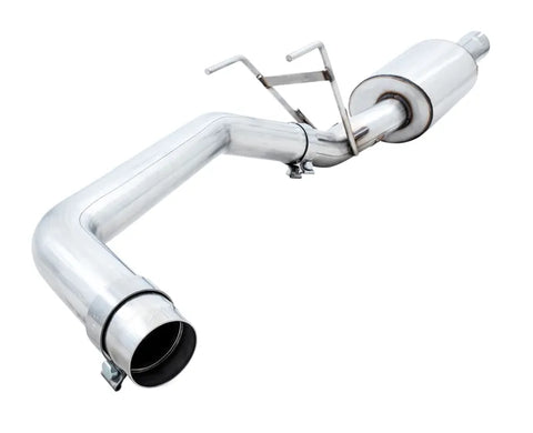 AWE 0FG Single Side Exit Catback Exhaust for 4th Gen RAM 1500 5.7L (without bumper cutouts) - Dual Chrome Tips (3015-32304)