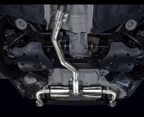 AWE Touring Edition Axleback Exhaust for BMW G2X 330i/430i - Chrome Silver (3015-32429)