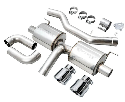 AWE Touring Edition Axleback Exhaust for BMW G2X 330i/430i - Chrome Silver (3015-32429)