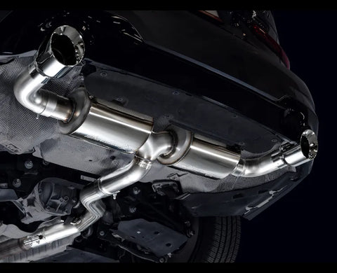 AWE Touring Edition Axleback Exhaust for BMW G2X 330i/430i - Chrome Silver (3015-32429)