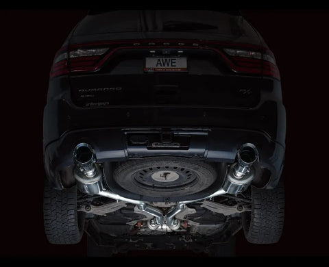 AWE Touring Edition Exhaust for Dodge Durango 3.6 / 5.7 - Chrome Silver Tips (3015-32575)