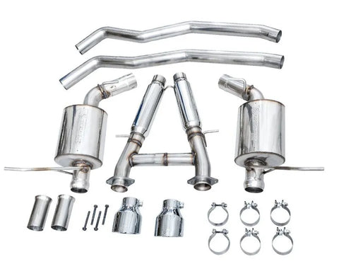 AWE Touring Edition Exhaust for Dodge Durango 6.4 / 6.2 SC - Chrome Silver Tips (3015-32952)