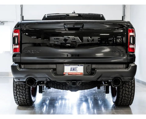 AWE 0FG Catback Exhaust for RAM TRX - Diamond Black Tips (3015-33005)