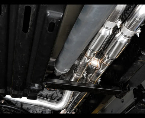 AWE 0FG Catback Exhaust for RAM TRX - Diamond Black Tips (3015-33005)