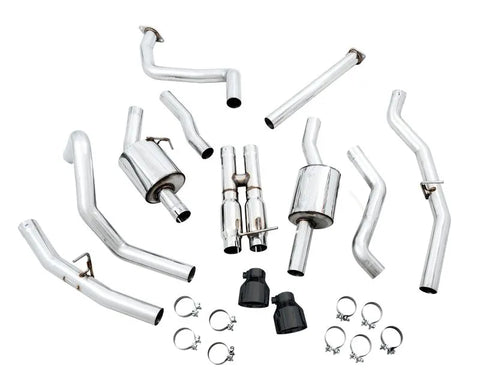 AWE 0FG Catback Exhaust for RAM TRX - Diamond Black Tips (3015-33005)