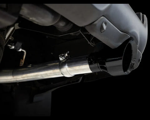 AWE 0FG Dual Rear Exit Catback Exhaust for 5th Gen RAM 1500 5.7L (with bumper cutouts) - Diamond Black Tips (3015-33006)