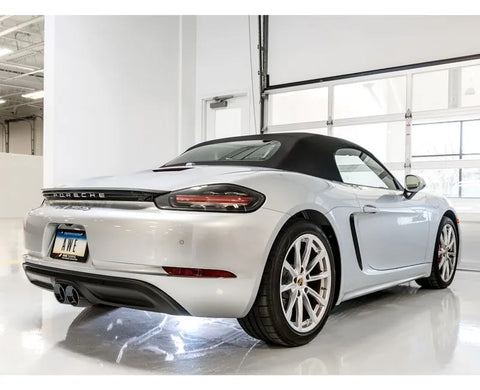 AWE Touring Edition Exhaust for Porsche 718 Boxster / Cayman - Diamond Black Tips (3015-33080)