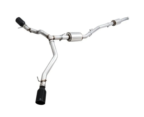 AWE Tread Edition Catback Dual Exhaust for Jeep JT 3.6L - Diamond Black Tips (3015-33101)