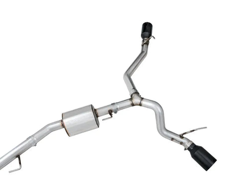 AWE Tread Edition Catback Dual Exhaust for Jeep JT 3.6L - Diamond Black Tips (3015-33101)