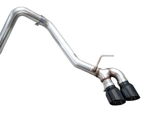 AWE 0FG Exhaust for 4th Gen Toyota Tacoma - Dual Diamond Black Tips (3015-33254)