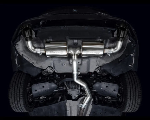AWE Touring Edition Axleback Exhaust for BMW G2X 330i/430i - Diamond Black (3015-33429)